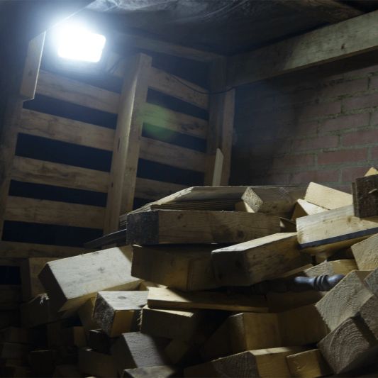 Solar wandlamp Capital I met los zonnepaneel