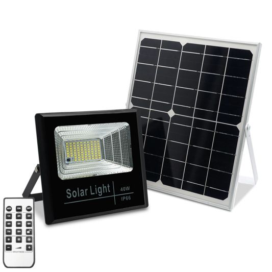Solar wandlamp Capital II met los zonnepaneel