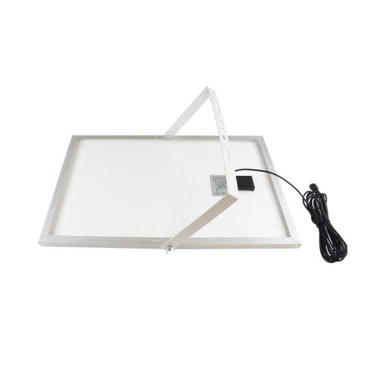 Solar wandlamp Capital IV met los zonnepaneel