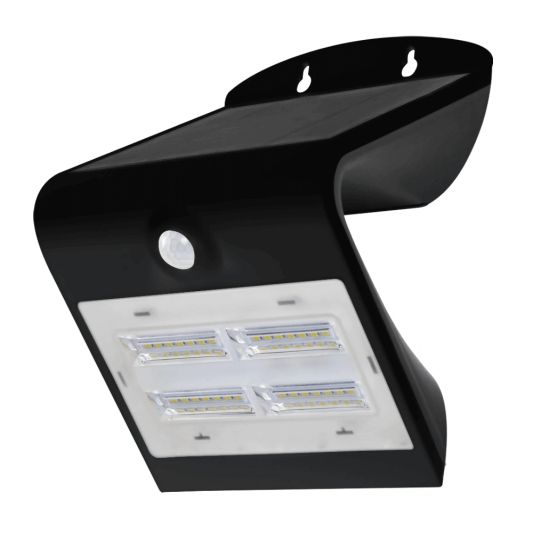 Solar wandlamp Carl II met bewegingsmelder op zonne-energie