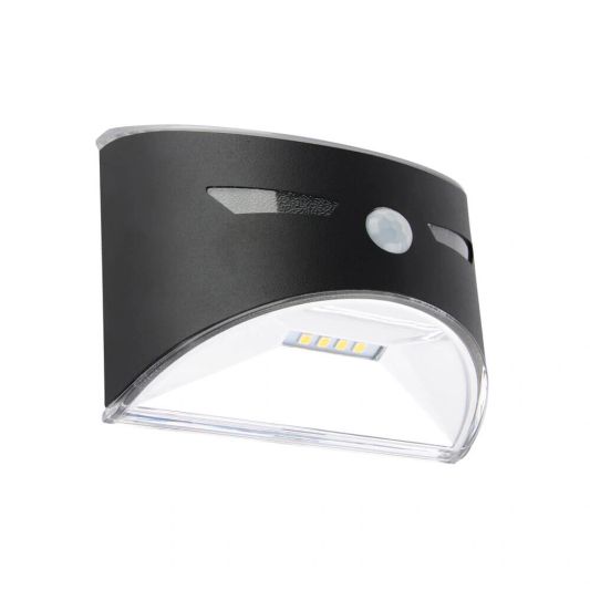 Solar wandlamp Gaze op zonne-energie - Moderne buitenlamp met bewegingssensor