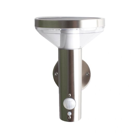 Solar wandlamp Lugano met bewegingssensor op zonne-energie