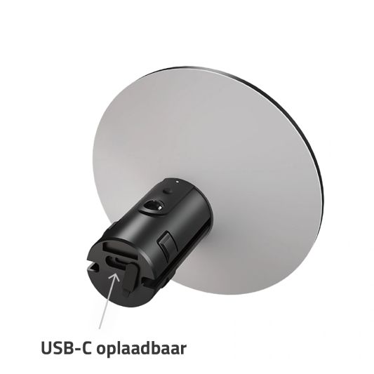 Solar wandlamp Lyon - USB-C oplaadbaar - Met bewegingssensor