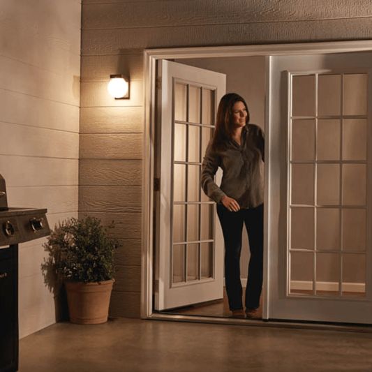 Solar wandlamp Moon met bewegingssensor op zonne-energie