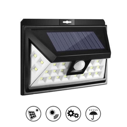 Solar wandlamp Motion II met sensor op zonne energie