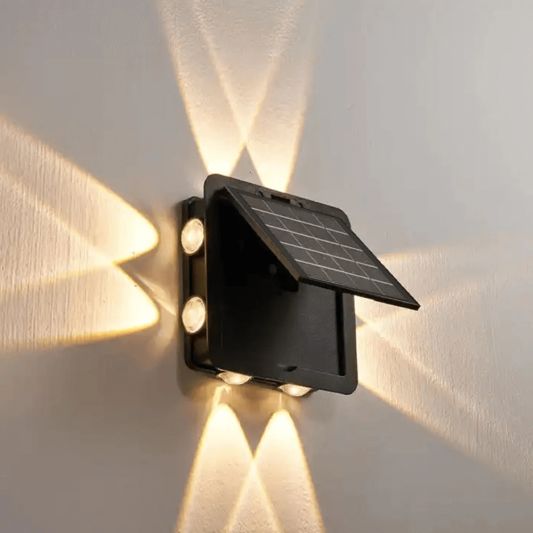 Solar wandlamp Newton warm wit licht