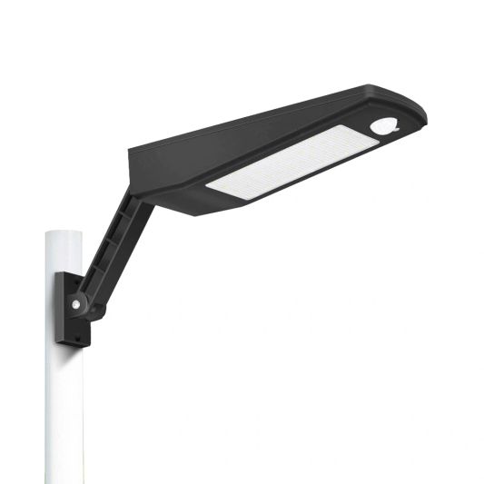 Solar wandlamp Paddle met bewegingssensor in zwart