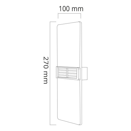 Solar wandlamp Polaris - Set van 2