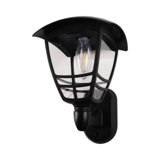 Solar wandlamp Prickle met warm wit licht set van 2