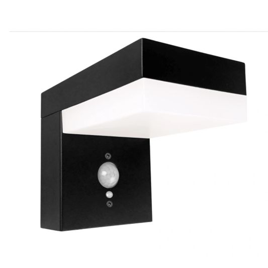 Solar wandlamp Oslo warm wit licht met bewegingssensor