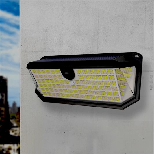 Solar wandlamp Trival met bewegingssensor