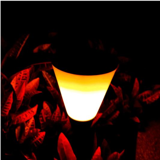 Solarlamp Flame met vlameffect en schemersensor