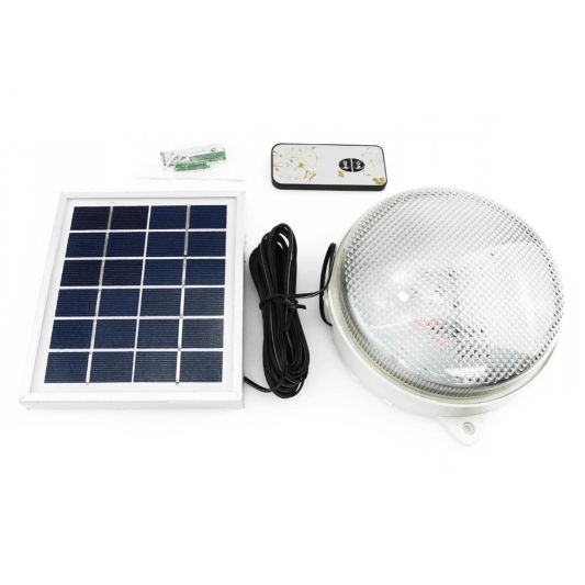 Solarlamp Flex met afstandsbediening en los solarpaneel
