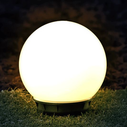 Solarlamp Float - Drijvende vijverlamp en priklamp in één - Warm wit licht - 2 stuks