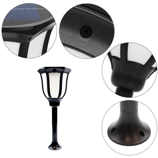 Solarlamp Glance RGB met schemersensor