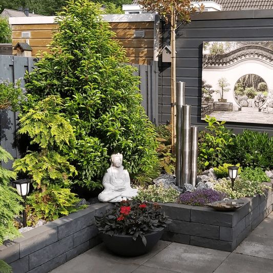 Solarlamp Glance RGB met schemersensor