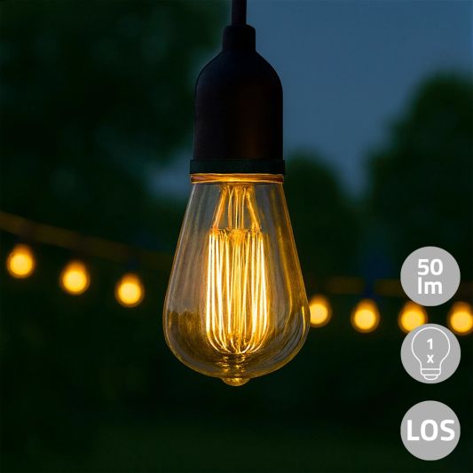 Solarlamp los led filament voor Chain15 solar slinger