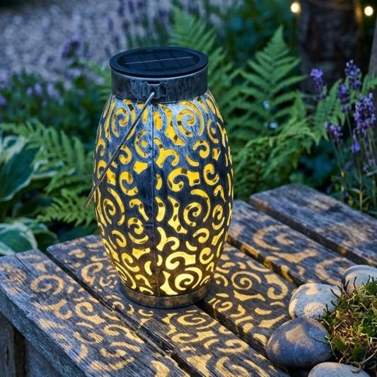 Voordeelset Solar LED tafellamp Agadir 2 stuks op zonne-energie met mooi lichteffect