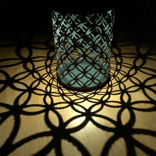 Voordeelset Solar LED tafellamp Kenitra 3 stuks op zonne-energie met handvat