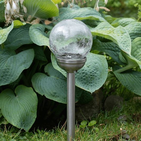 Voordeelset Solar priklamp Rhea decoratieve bollen