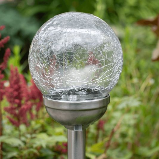 Voordeelset Solar priklamp Rhea decoratieve bollen
