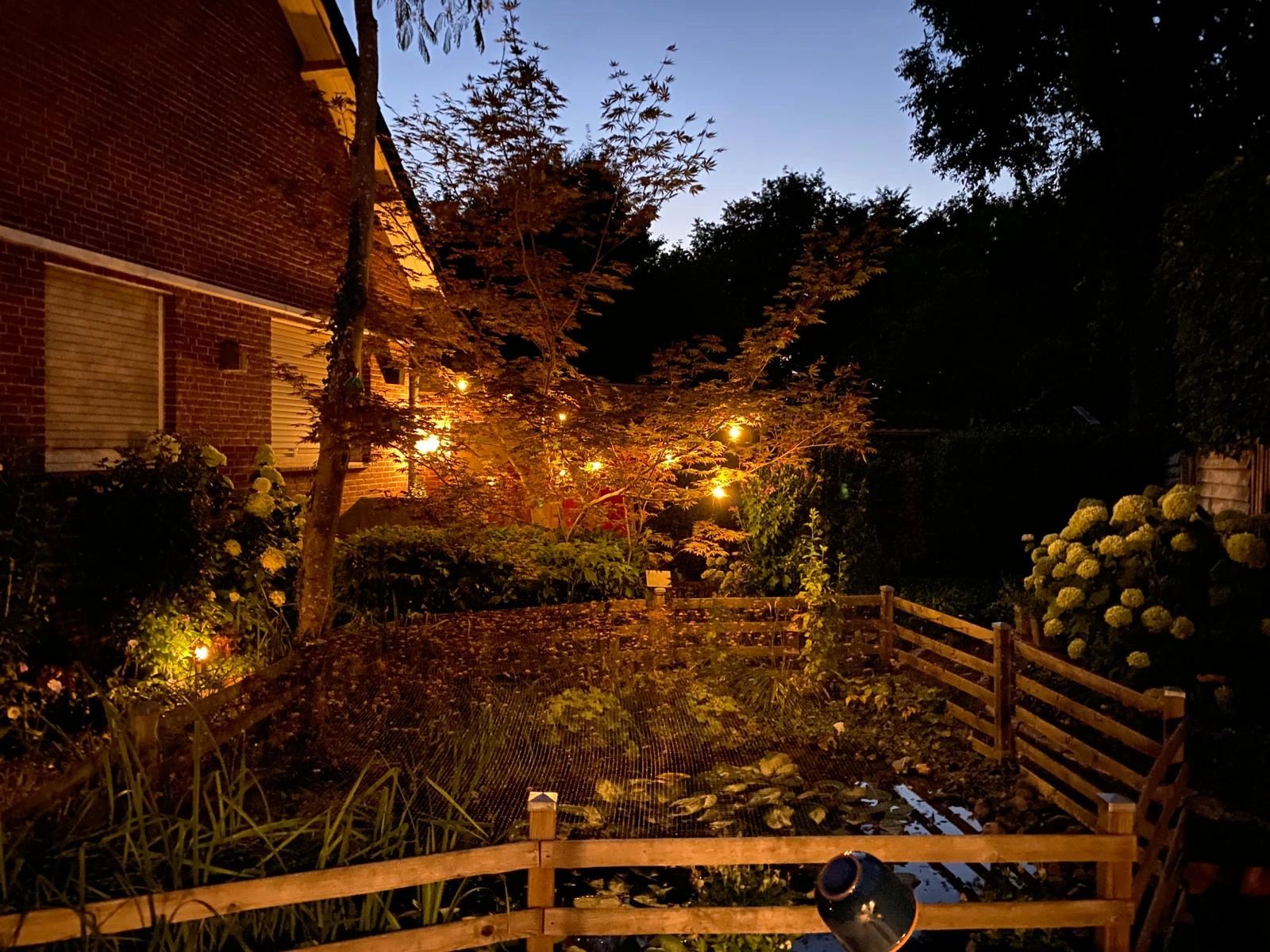 Solar lichtslinger Chain met 25 led filament lampen