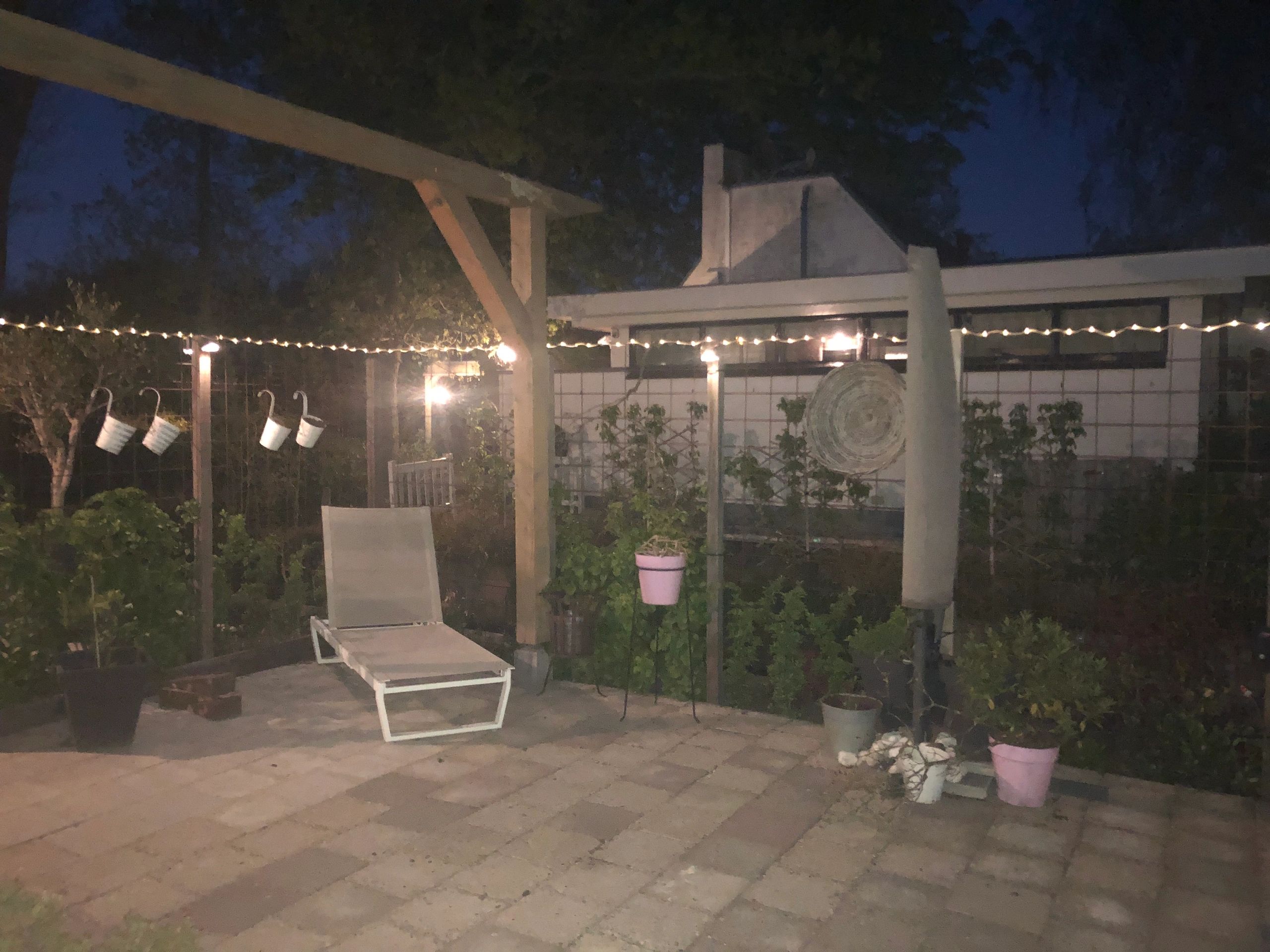 Solar lichtslang Rope met los solarpaneel Buiten ledstrip op zonne energie