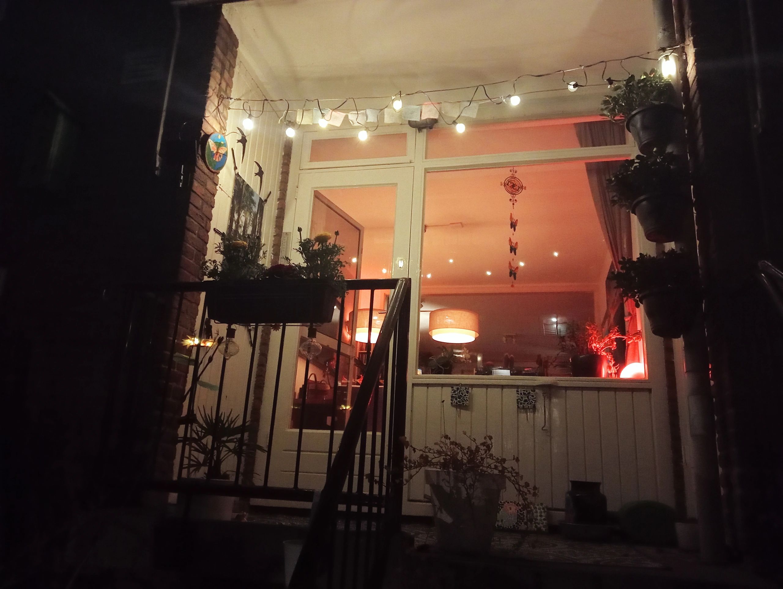 Solar lichtslinger Chain | Met 10 warm witte led filament lampen