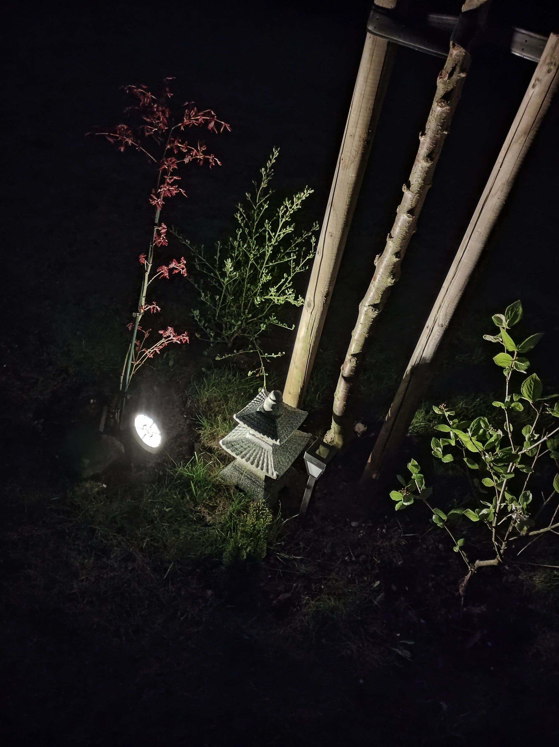 Solar spot Sunny Dual White tuinspot met grondspies - 4 stuks