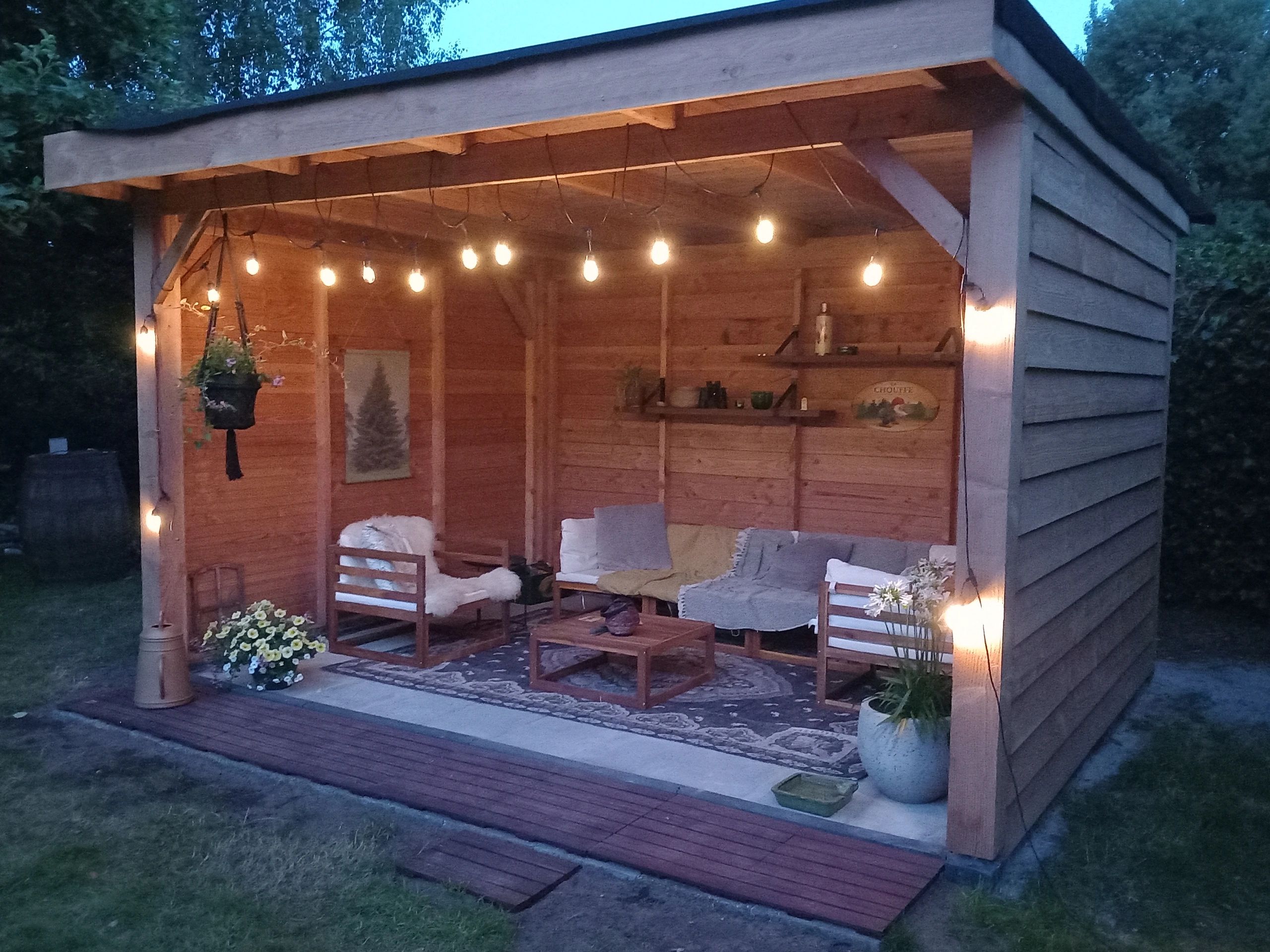Solar lichtslinger Chain met 30 warm witte led filament lampen