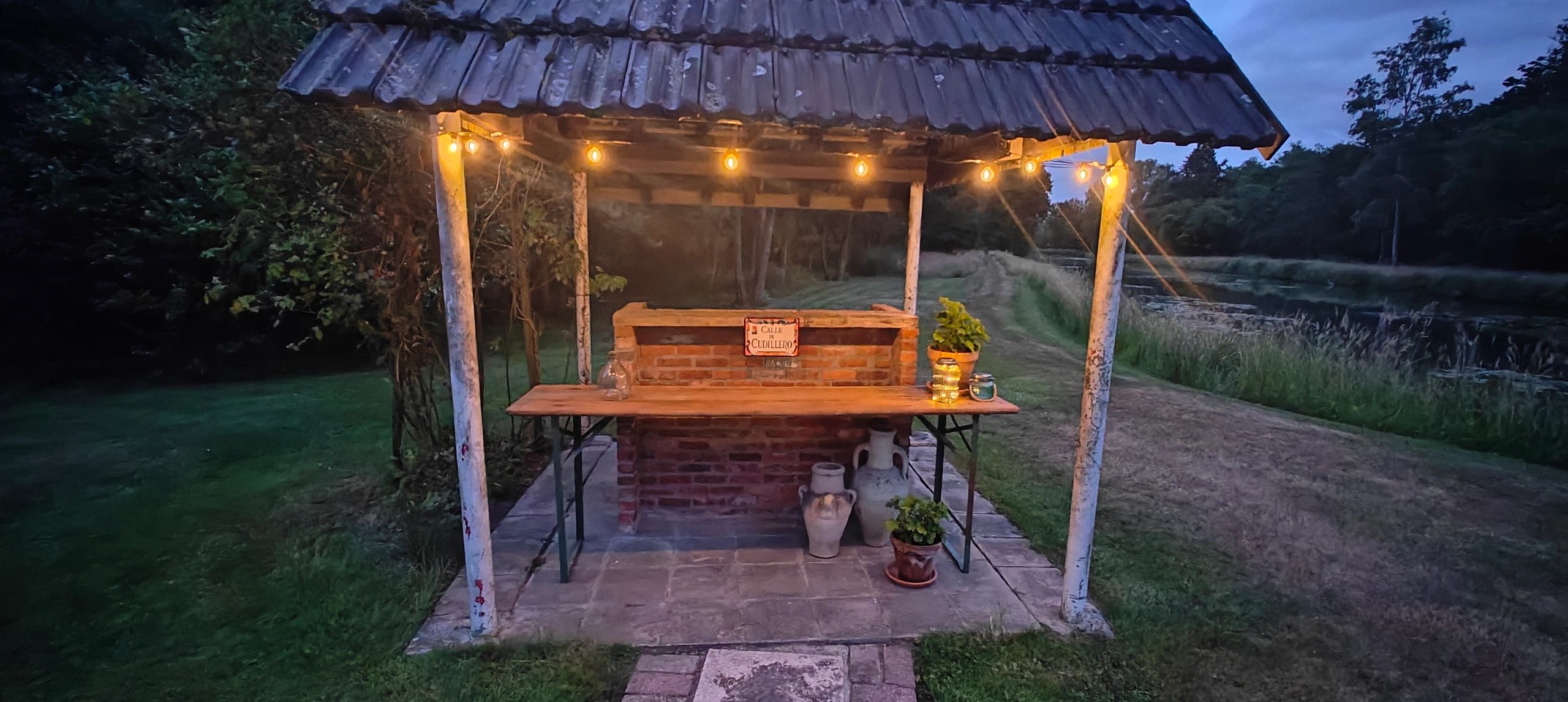 Solar lichtslinger Chain met 25 led filament lampen