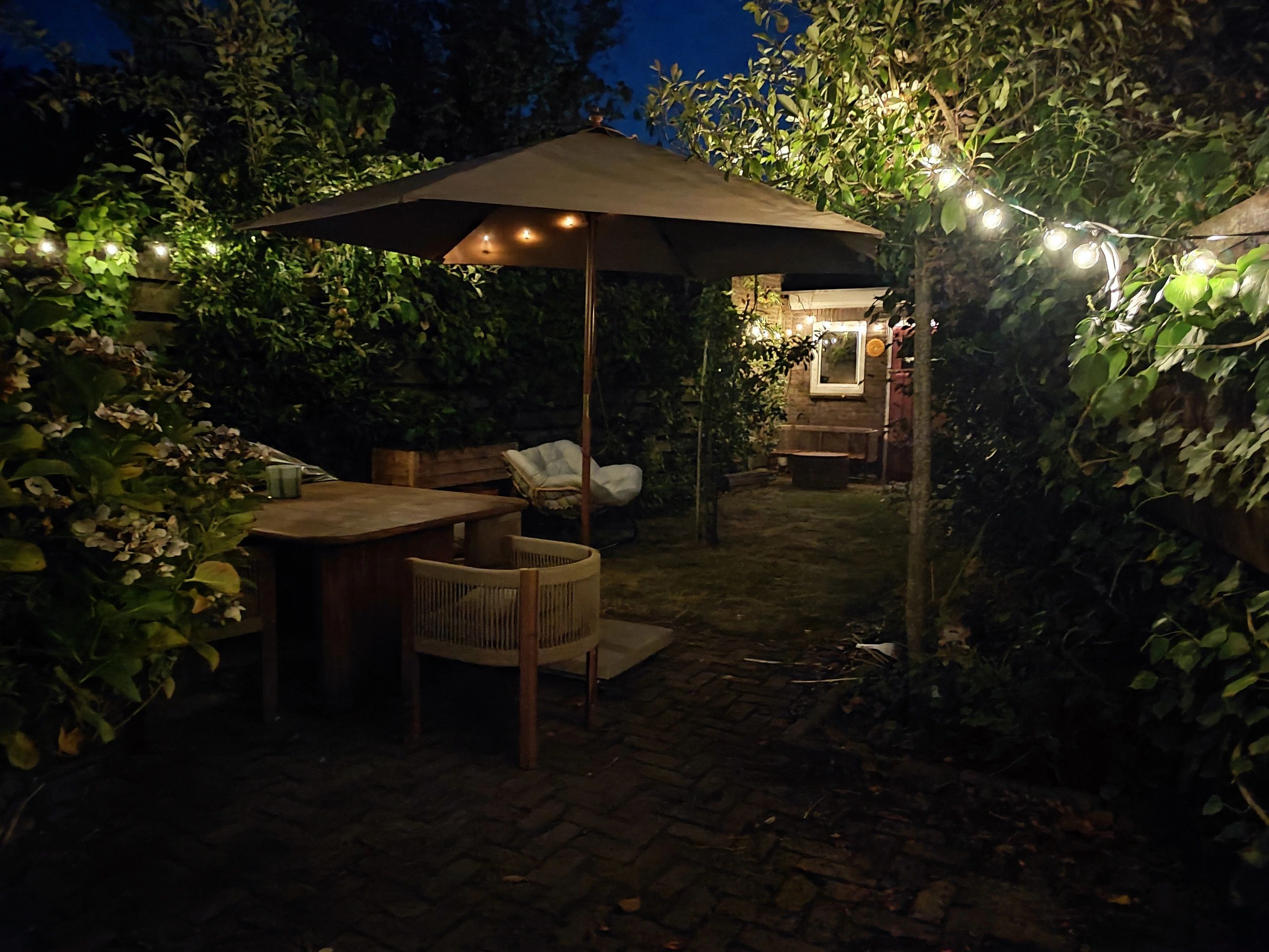 Solar lichtslinger Chain met 15 led filament lampen