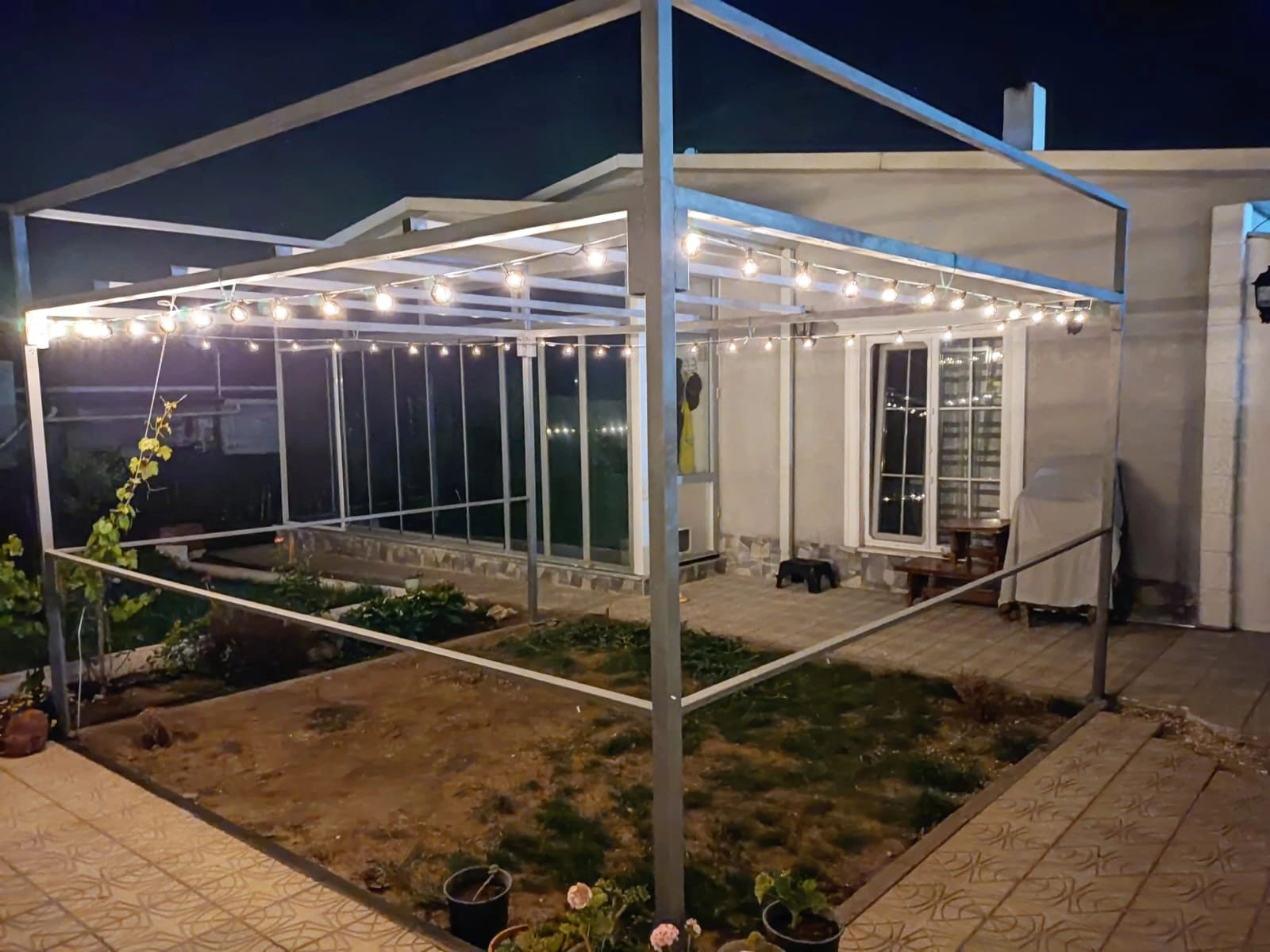 Solar lichtslinger Chain met 30 warm witte led filament lampen