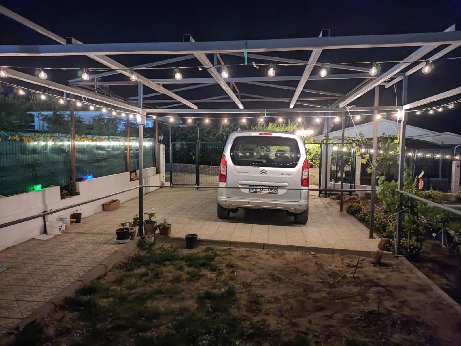 Solar lichtslinger Chain met 30 warm witte led filament lampen