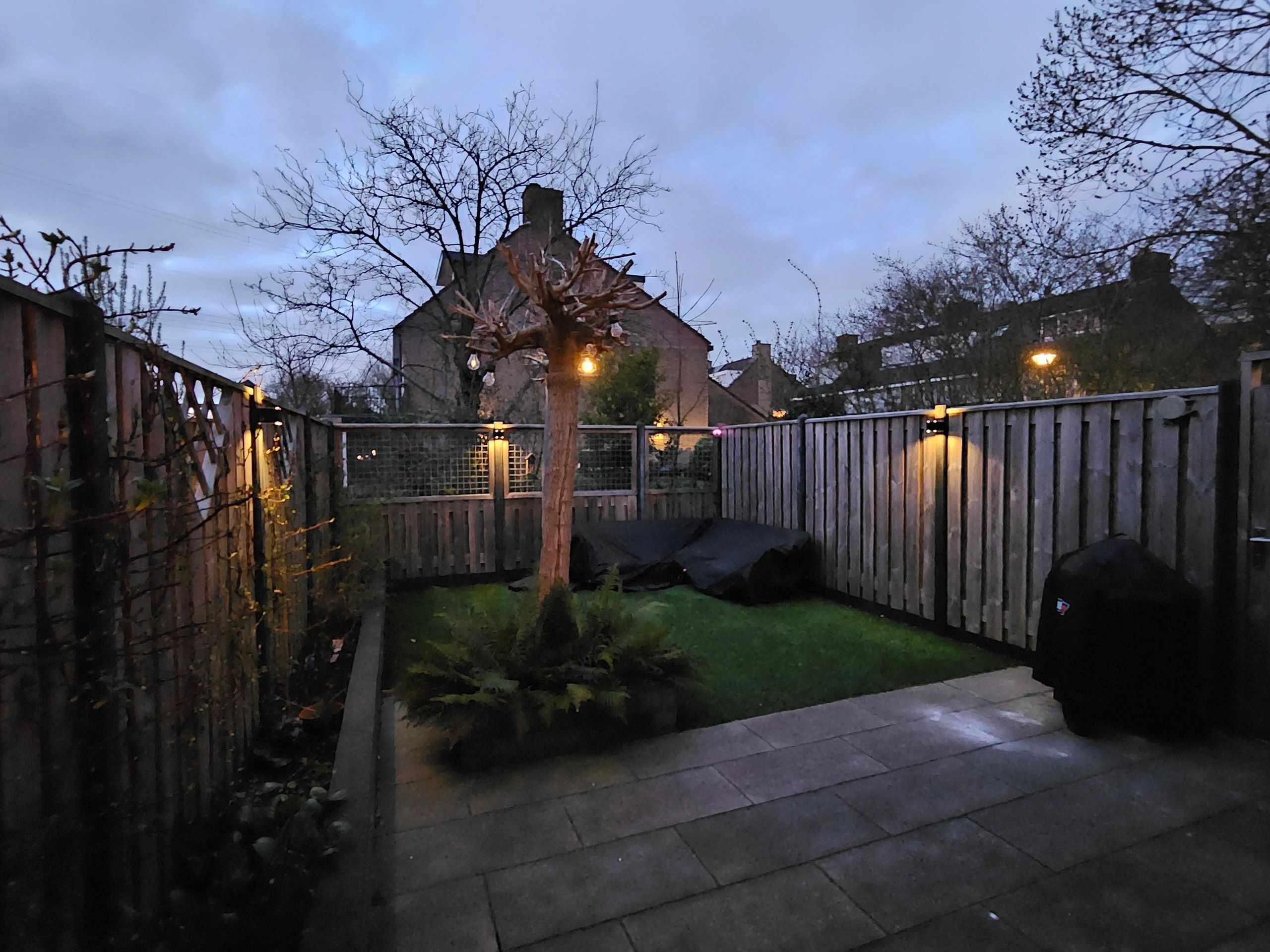 Solar LED wandlamp up downlight Emme recht - Voordeelset van 2 stuks