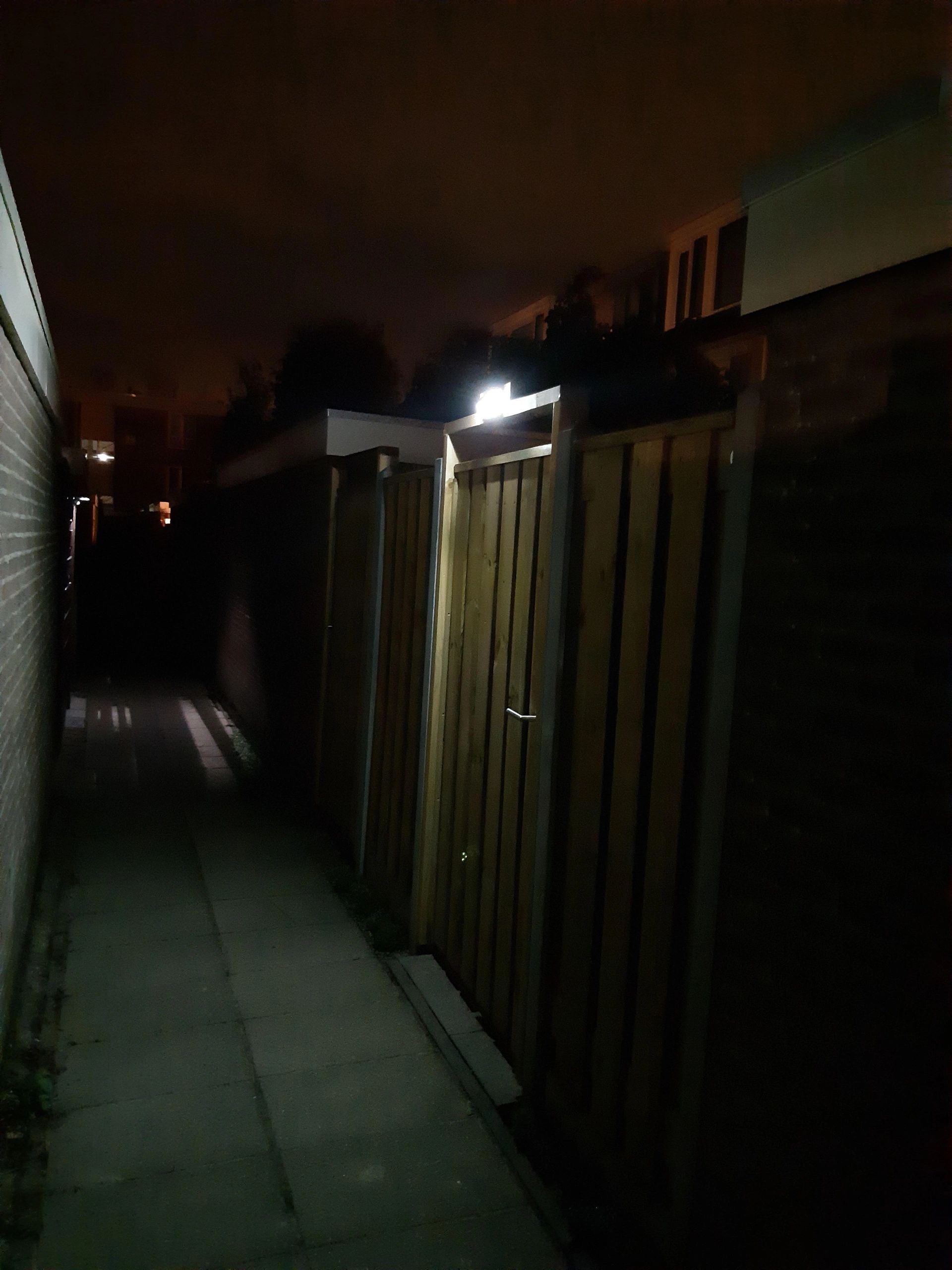 Solar wandlamp Motion II met sensor op zonne energie