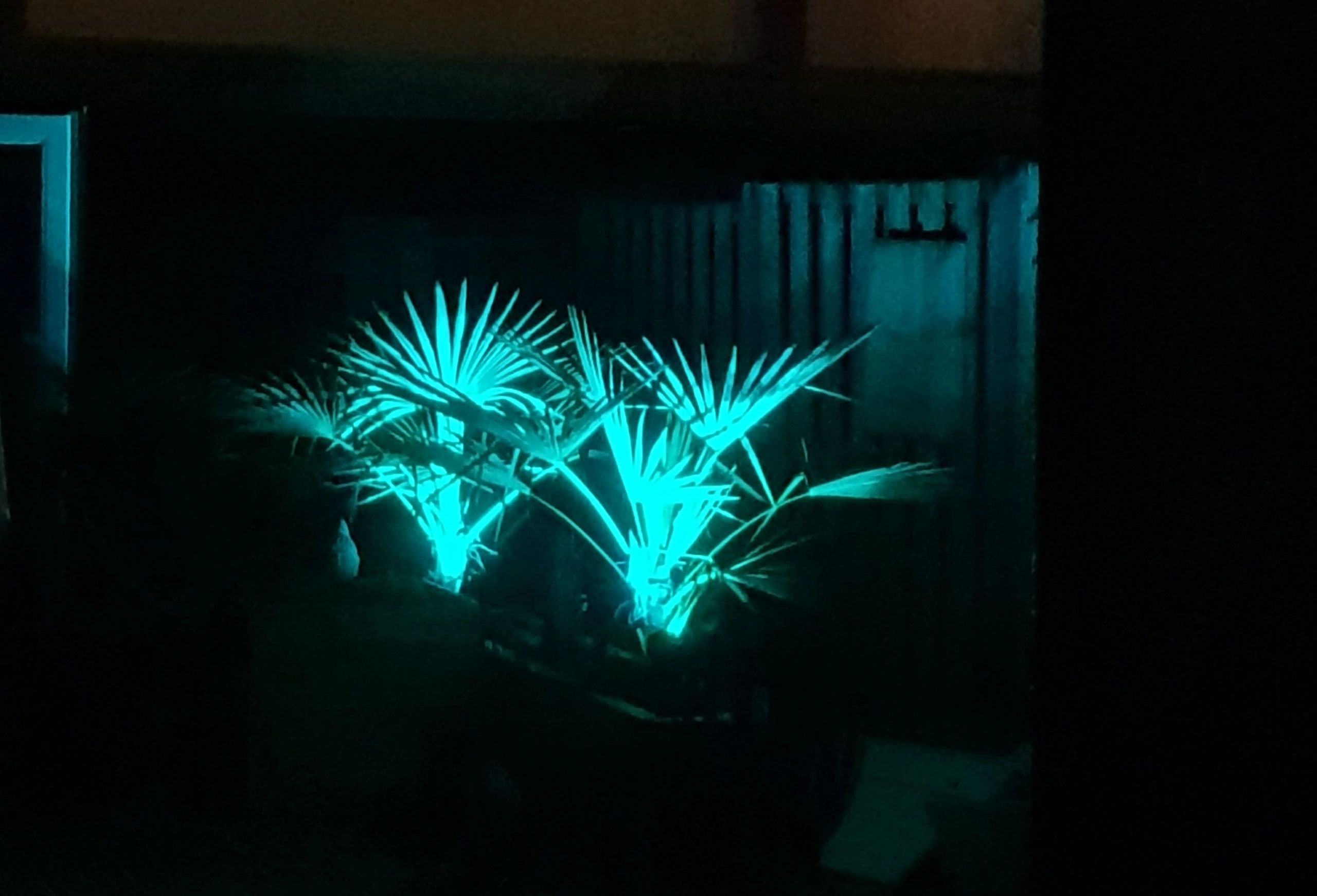 Solar RGB wandspot Heads complete set met twee spots en los solarpaneel