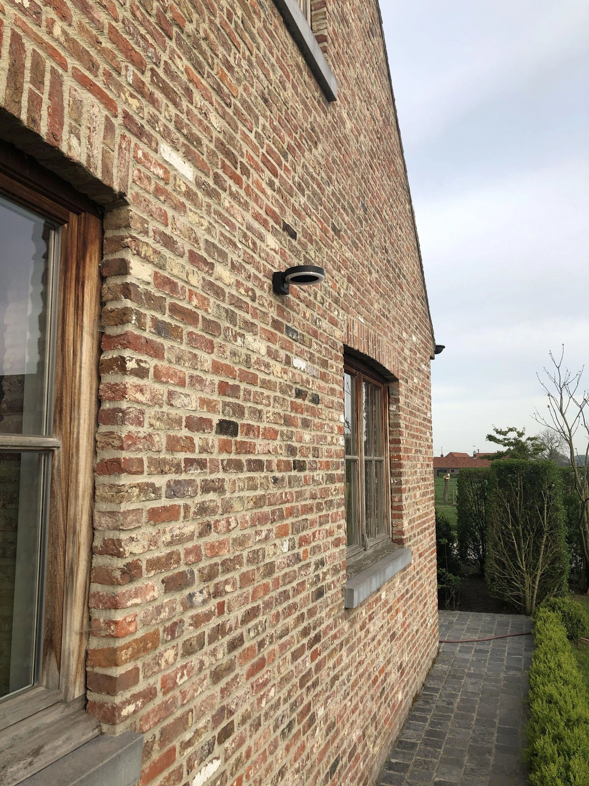 Solar wandlamp Asker warm wit licht met bewegingssensor