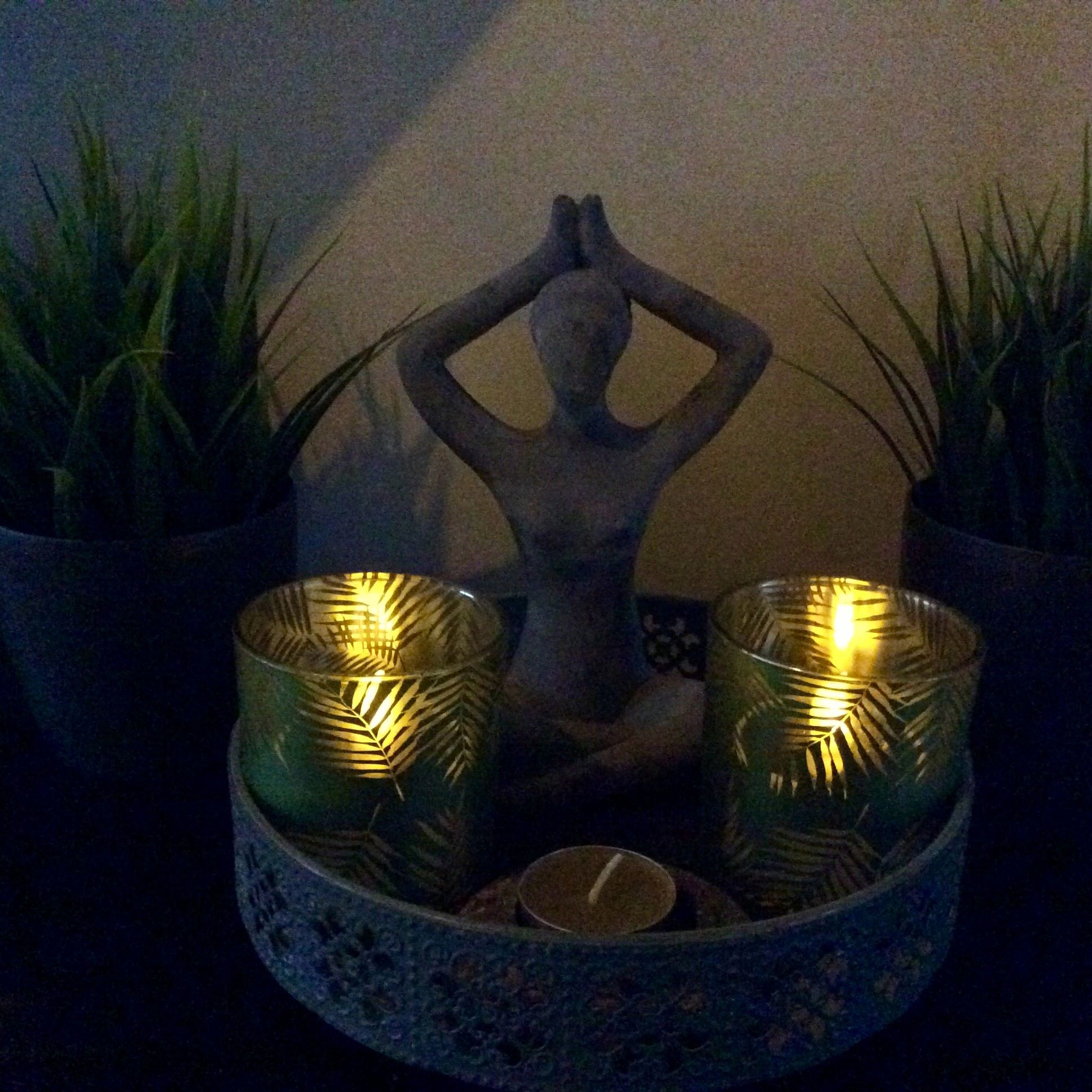 Solar waxinelichtjes led kaarsen 6 stuks