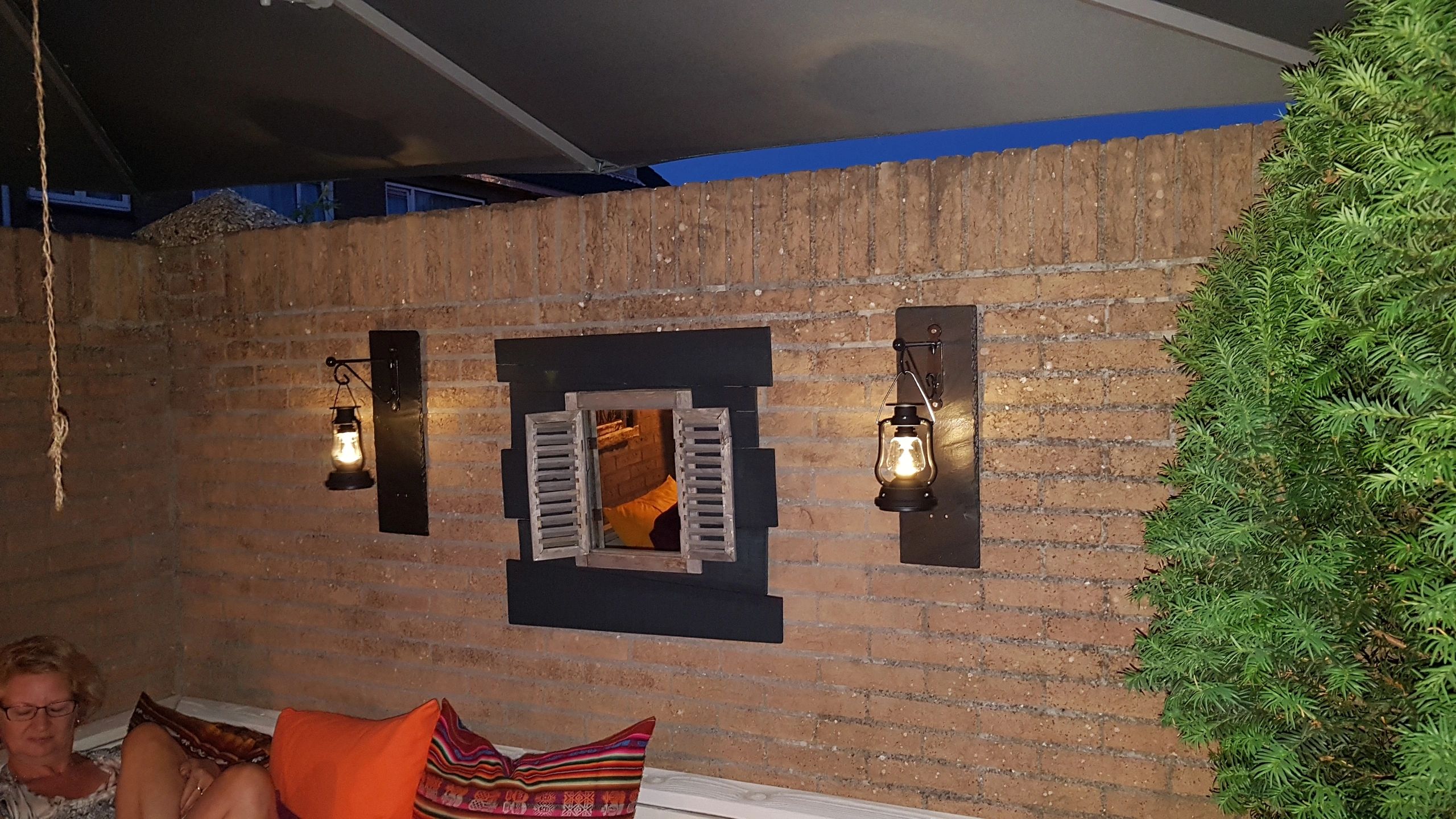 Solar storm windlicht OiL op zonne energie kleur zwart