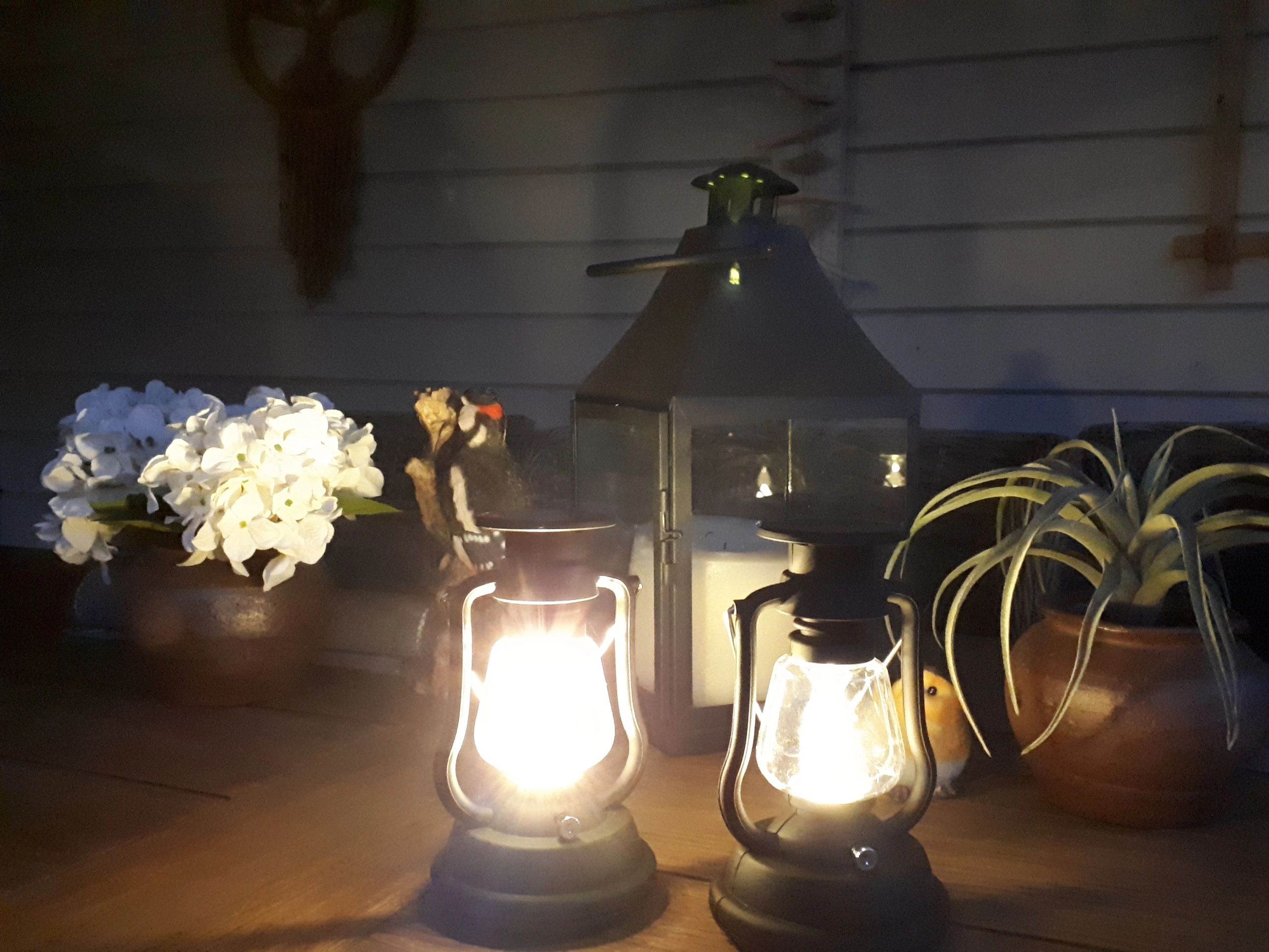 Solar storm windlicht OiL op zonne energie kleur zwart