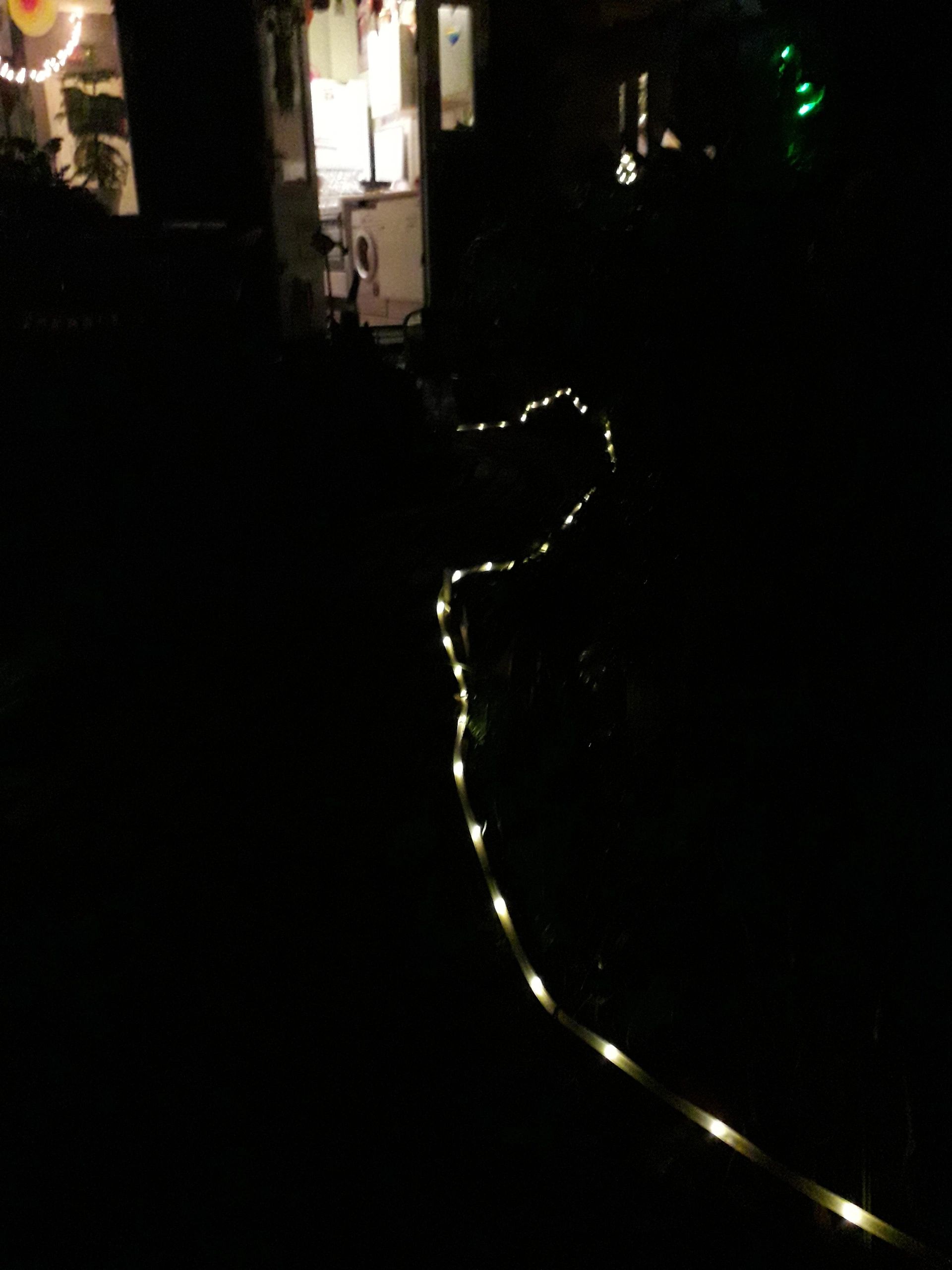 Solar lichtslang Rope met los solarpaneel Buiten ledstrip op zonne energie