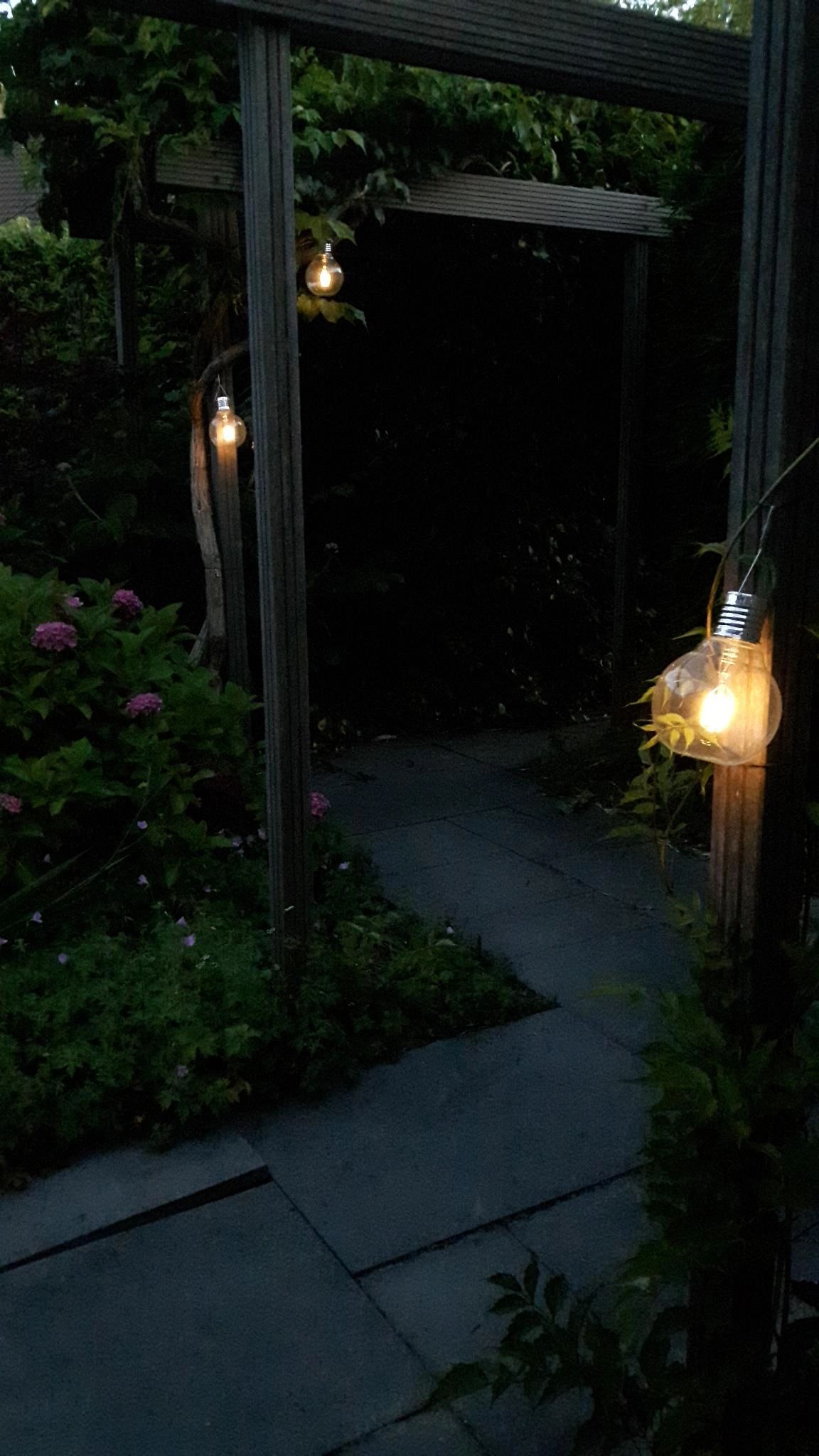 Solar filament lampen set van 2 Scoop met ophangklem