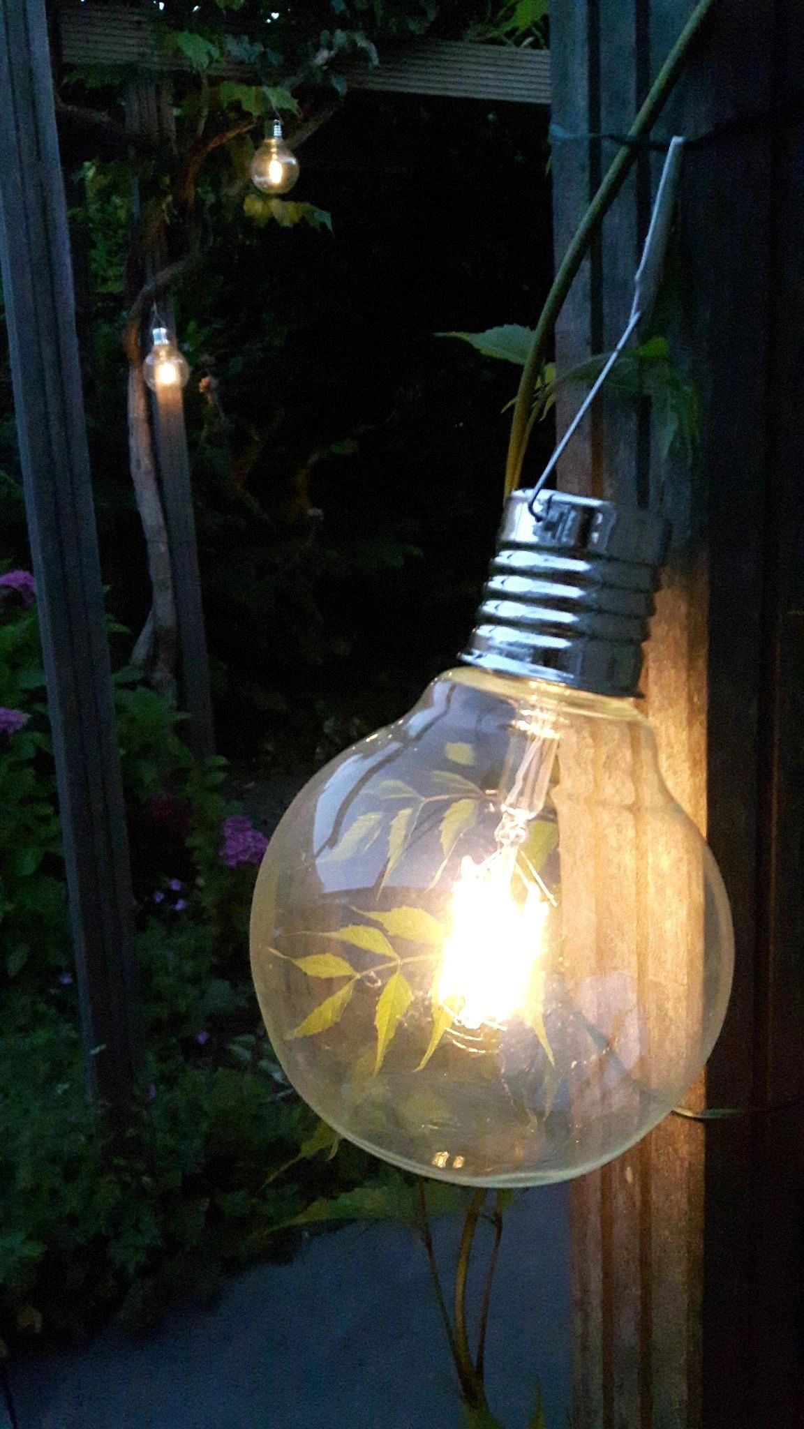 Solar filament lampen set van 2 Scoop met ophangklem