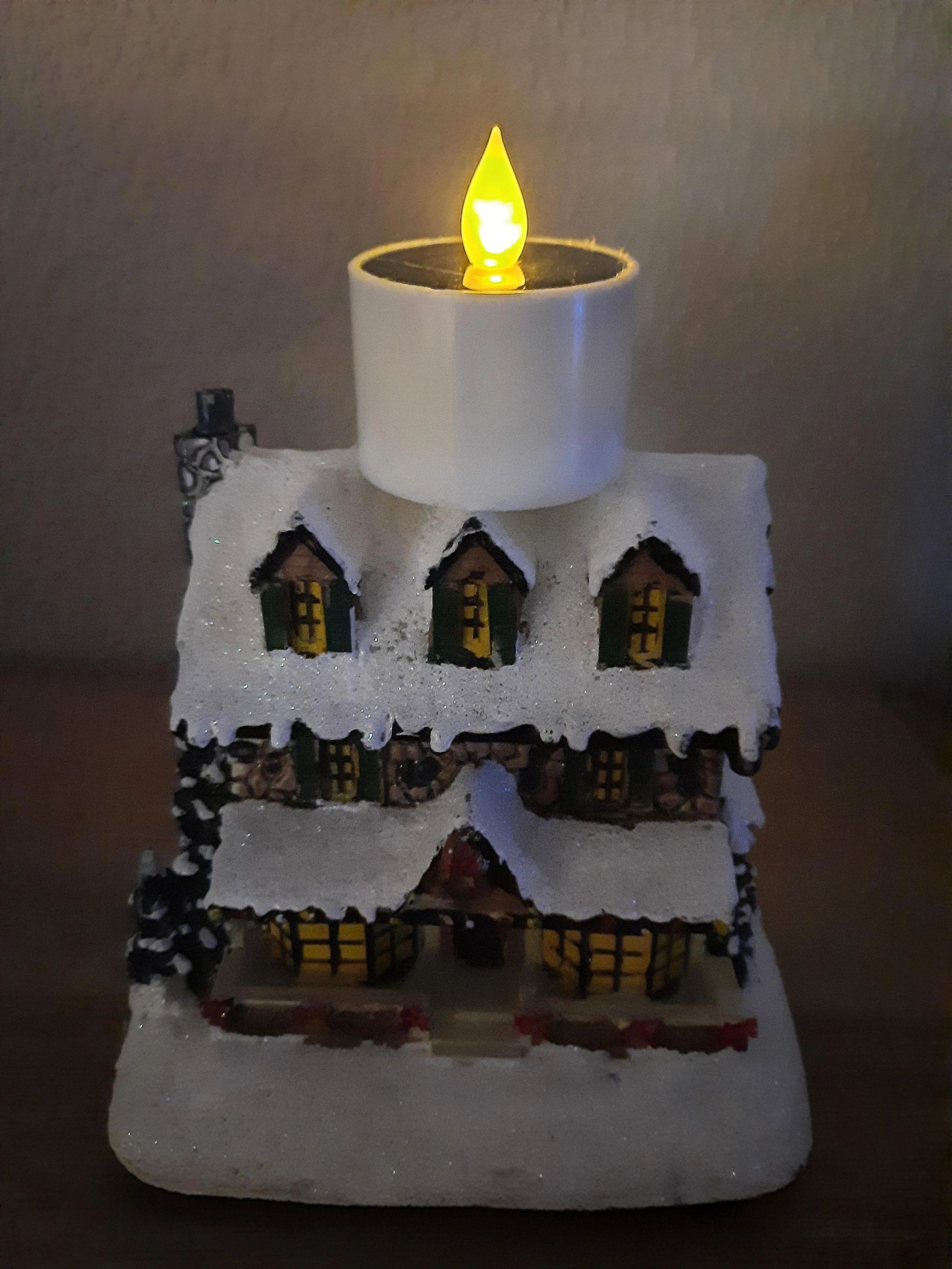 Solar waxinelichtjes led kaarsen 6 stuks