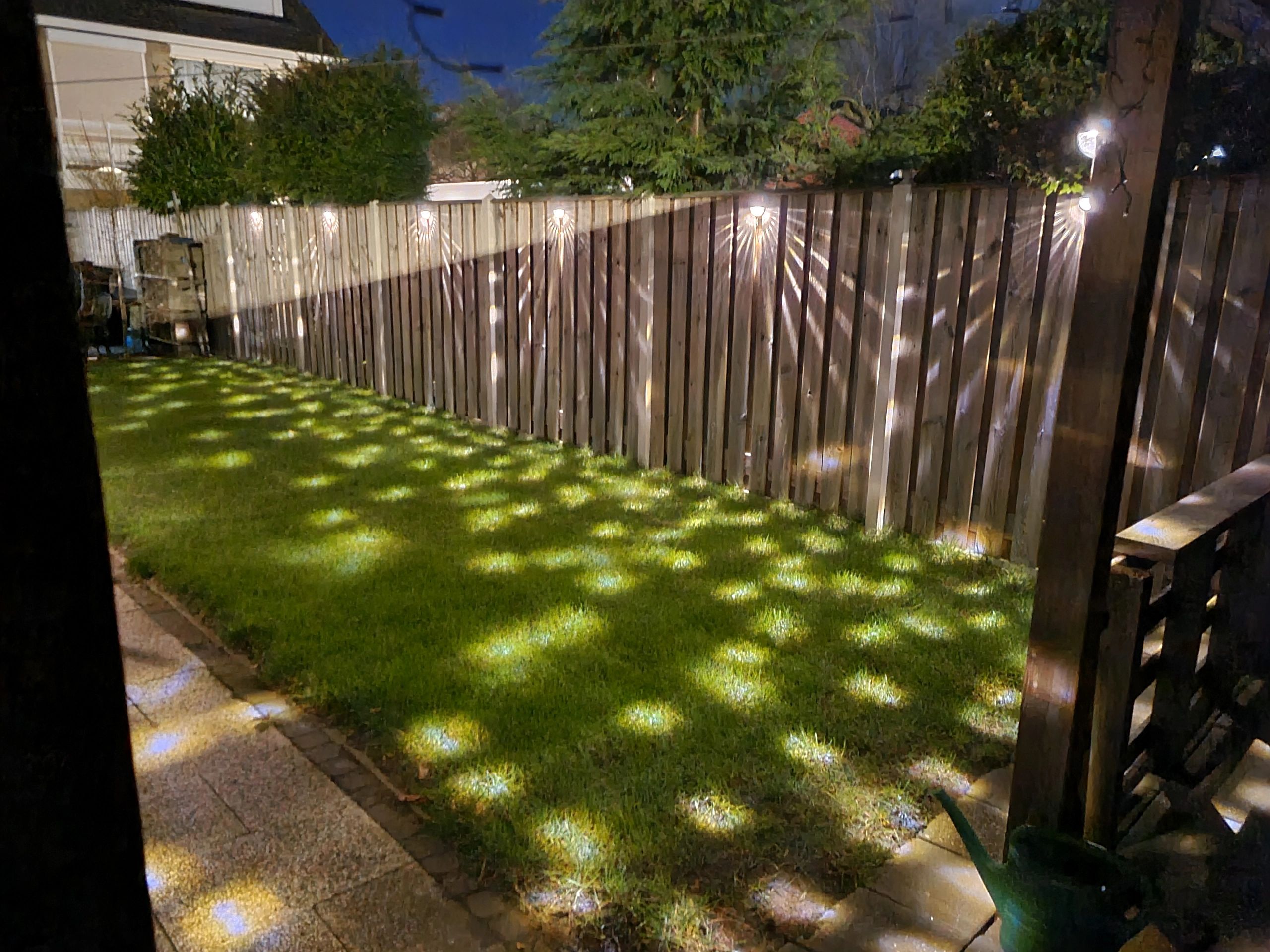 Solar wandlamp Shell op zonne-energie set van 4