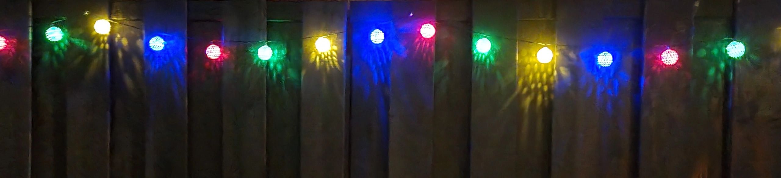 Solar lichtslinger Marrakech met 20 multicolor led lampen