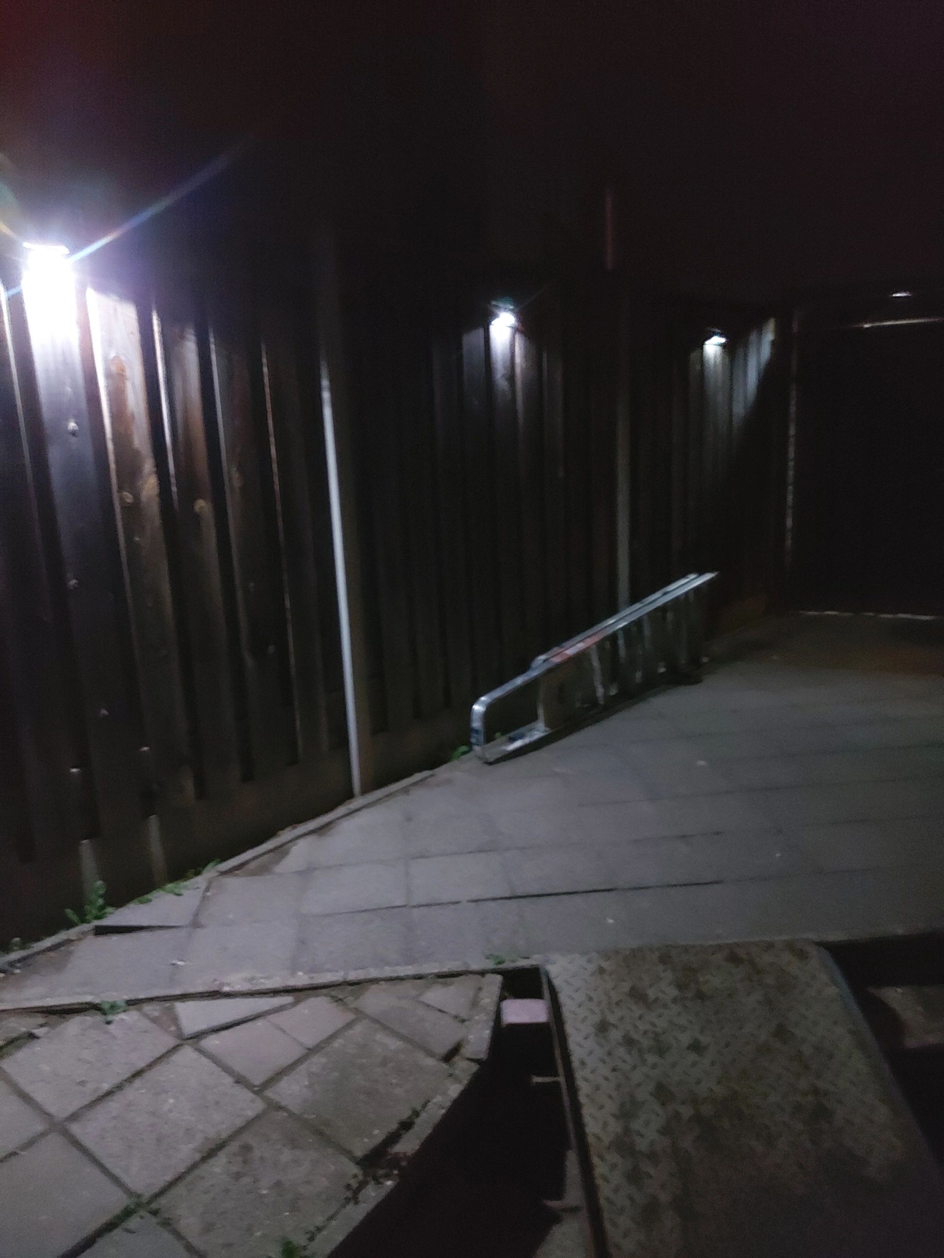 3X Solar wandlamp Flint RVS met bewegingsmelder op zonne energie koud wit