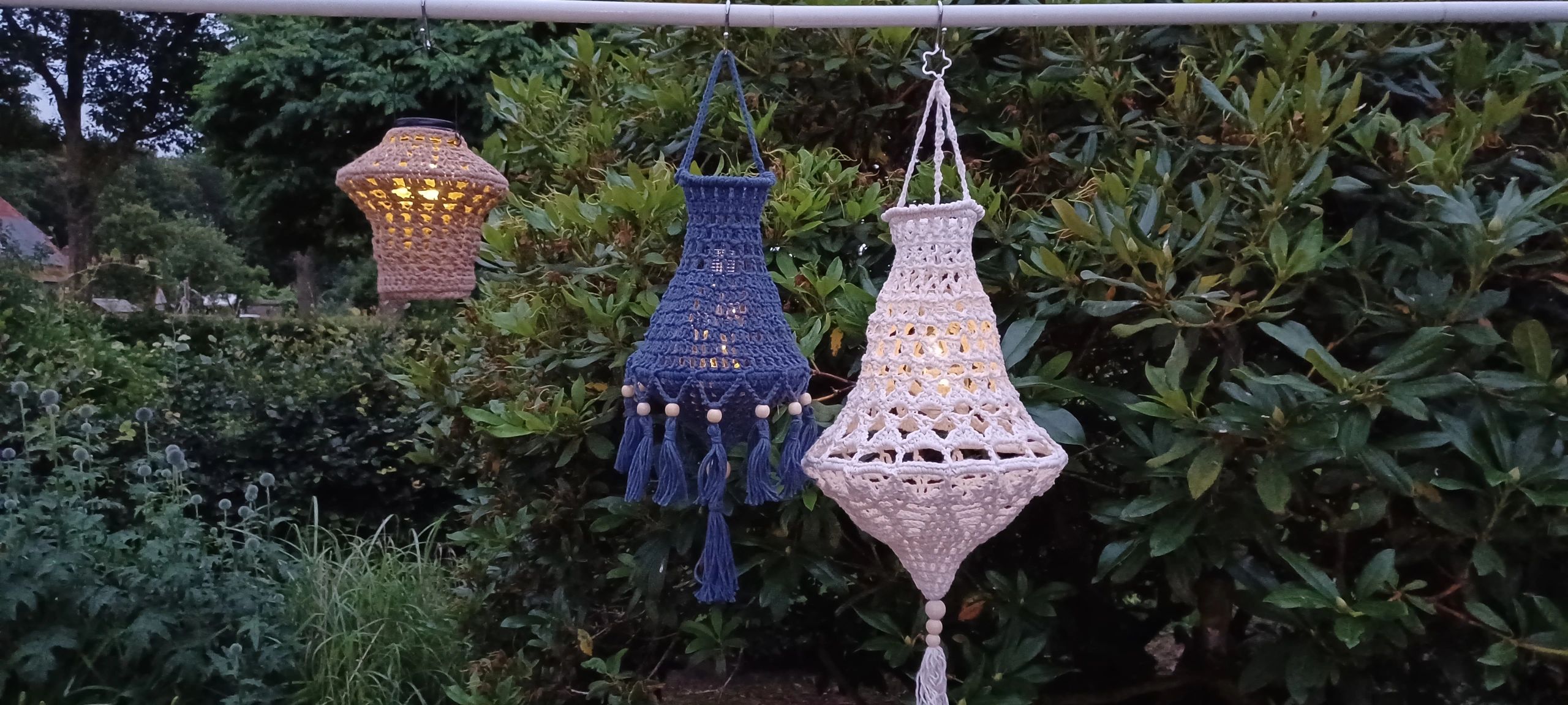 Solar LED lamp Eddy gloeilamp deco - set van 8 - op zonne energie