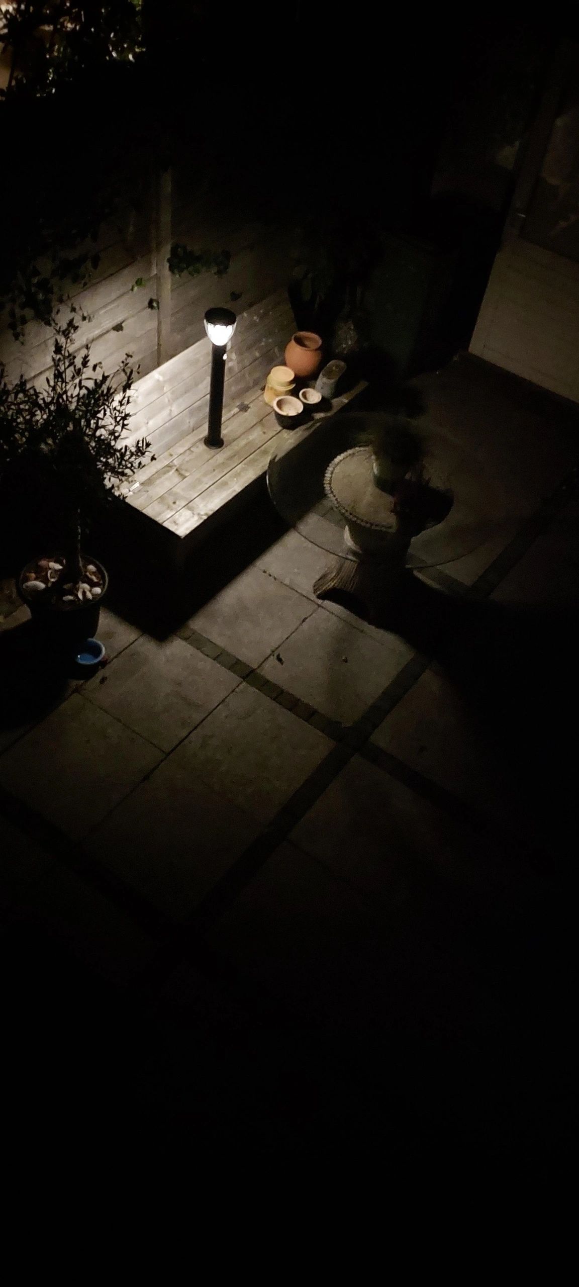 Solar staande lamp Spiez met bewegingssensor